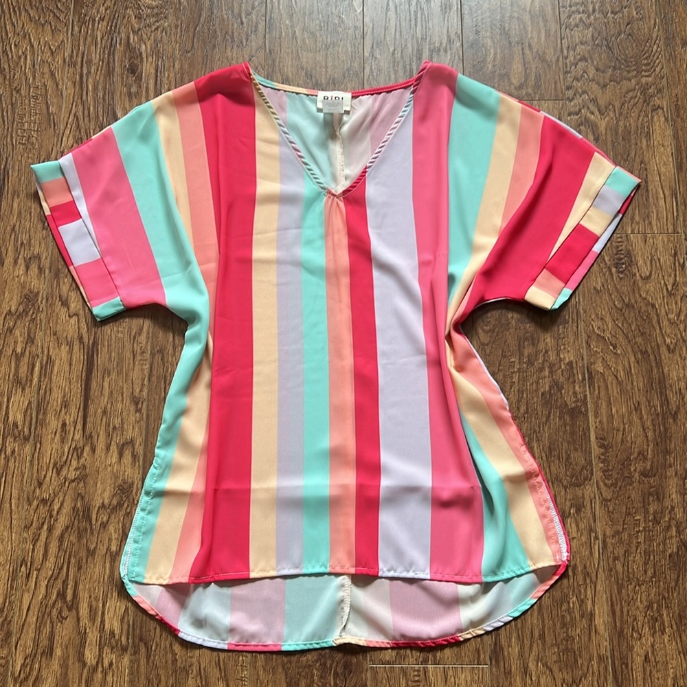 Bright Striped Top